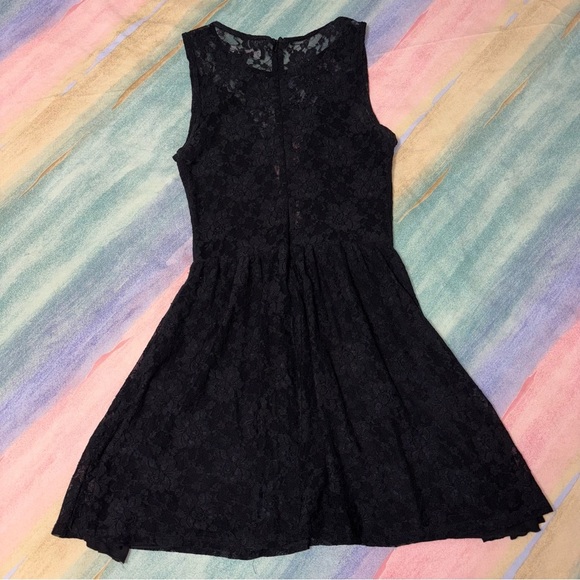 FOR LOVE AND LEMONS Lulu Dress in Black Floral Lace women’s size S - Picture 7 of 8